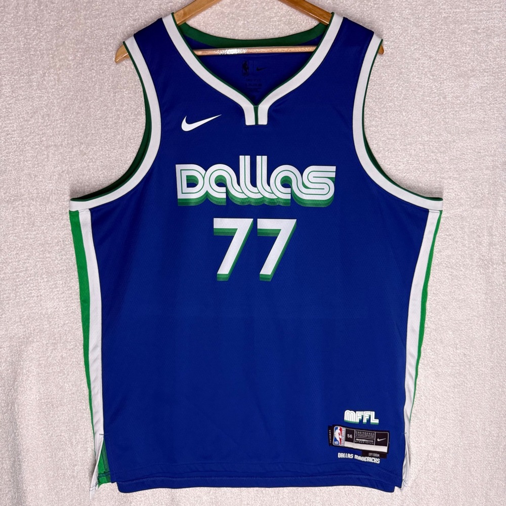Nike Luka Doncic #77 Dallas Mavericks 2022-23 City Edition Jersey 2XL
